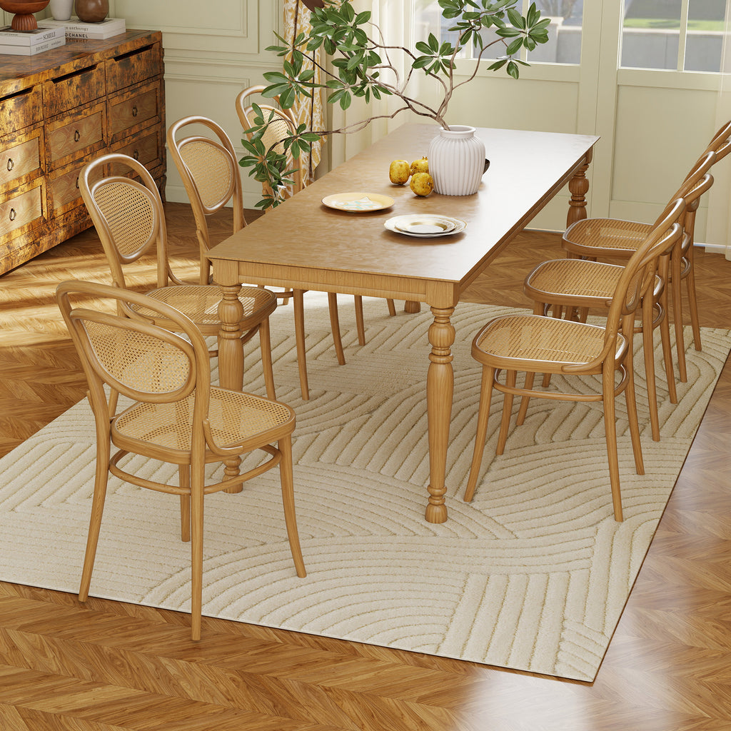 Tapis épais en relief crème, 230 × 160 cm, vue 3 – Saint-Oréan